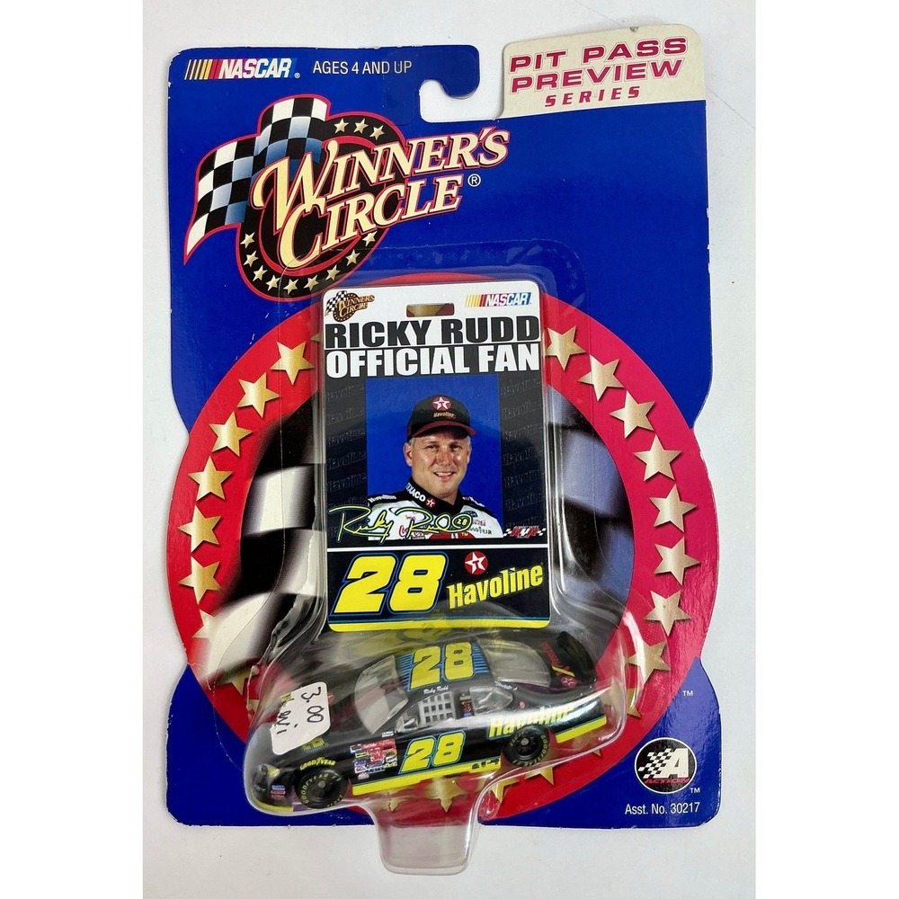 Ricky Rudd‎ #28 Havoline Winner's Circle 1:64 Diecast Pit Pass Preview